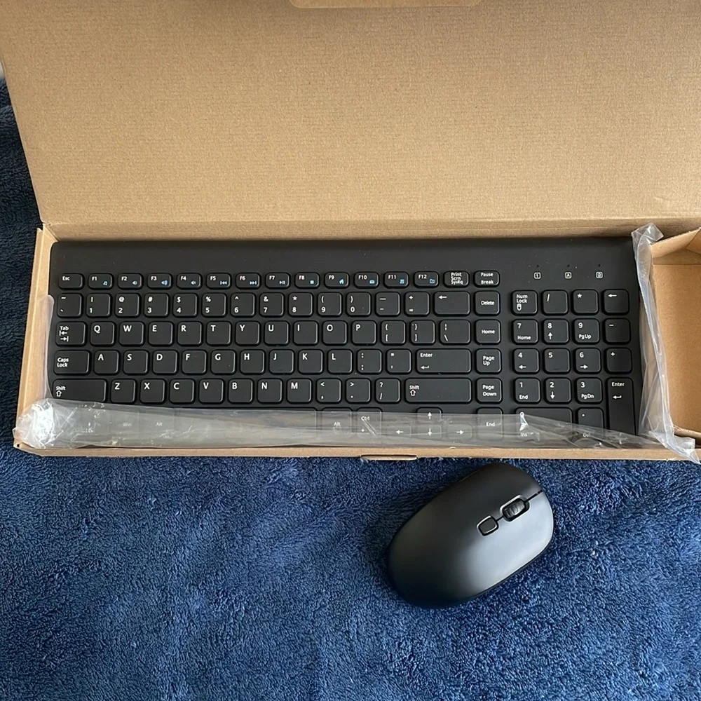 Cordless Multimedia Keyboard and Mouse